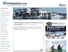 Tablet Screenshot of nwboatinfo.com